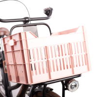 Fietskrat Recycled 30L Warm Roze