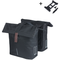 Dubbele fietstas City MIK 2.0 Black 28 32L