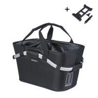 Fietsmand Classic Carry All Rear Basket MIK 2.0 Black 22L