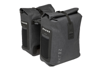 Dubbele fietstas Varo Double 40L Grey Racktime