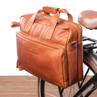 Enkele Fietstas & Schoudertas Cali 17L Cognac