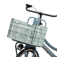 Fietskrat Recycled 30L Mintgroen