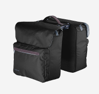 Dubbele fietstas Ture Carbon Black