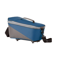 Bagagedragertas Talis blauw/grijs