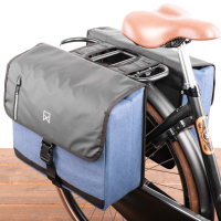 Dubbele Businesstas 46L Blauw/Zwart