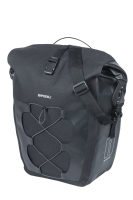 Enkele Fietstas Navigator Waterproof L MIK Hooks 22L Zwart