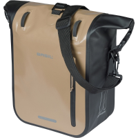 Enkele Fietstas Rivo Tarpaulin M MIK Hooks 12 15L Zand/Zwart
