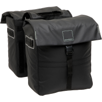 Dubbele fietstas Leeds Double 38L Black