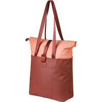 Enkele fietstas Vive Shopper MIK Hooks 15 20L Bordeaux/Roze