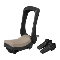 Junior Fietszitje MIK HD Bincho Black/Inaho Beige