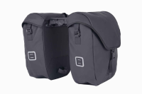Dubbele fietstas Commuter Side Set Zwart