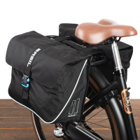 Dubbele fietstas Forte MIK 2.0 35L Zwart