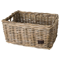 Fietsmand Zeno Rotan Large Naturel 26L