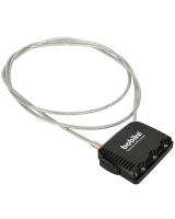 Maxi Combinatieslot met kabel   zwart