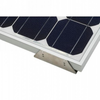 Solar zonnepaneel montage hoeken alu (set 4 stuks)