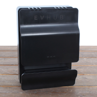Laadstation type 2, 16A, 1 of 3 fase, Outlet   Zwart