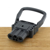 Eurostekker 160A   Vrouwelijk   50mm²   Met aangegoten handvat