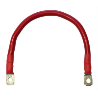Accukabel verloop 16mm² 50cm M10 M10 Rood