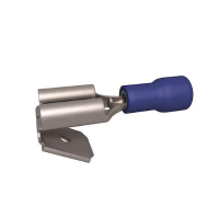 Vlaksteker Mannelijk/Vrouwelijk Blauw 1,5 2,5mm2   6,3 x 0,8 mm