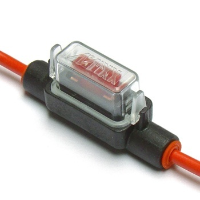 Zekeringhouder Minioto 2.5Mm2 rood met beschermkapje LP