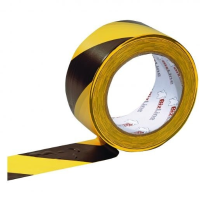 Zelfklevende markeringstape 50mm x 33m zwart/geel
