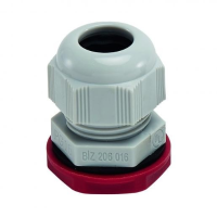 Wartel PG48 met moer 34/44mm kunststof lichtgrijs