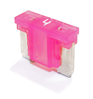 Minioto Low Profile Zekering 4A Roze