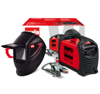 Force 125 MMA elektrode lasapparaat + Tiger Lashelm