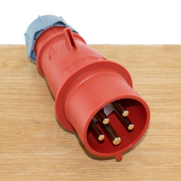 CEE Stekker/ Contactstop Type 322 5 polig 32A   Mannelijk   KST Faseom G3