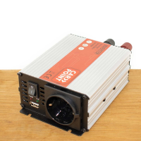 Omvormer 12V > 230V 150W   Standaard Schuko Stopcontact