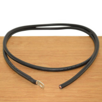 Accukabel verloop 50mm² 150cm M8 Open eind Zwart