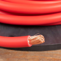Accukabel rood 25mm² per meter