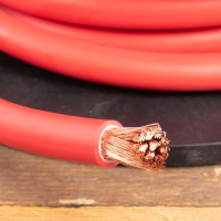 Accukabel rood 50mm² per meter