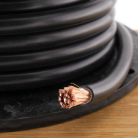 Accukabel zwart 50mm² per meter