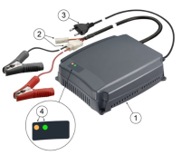 Acculader 12V 16A
