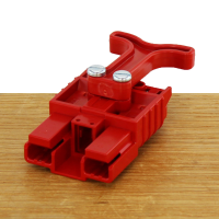 SBE80 connector rood   16mm2   Met handvat