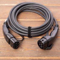 E Line Laadkabel type 2   3 fase 16A   15 meter