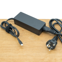 USB C Power Adapter 87W PD 3.0 Met EU netsnoer (C5/C6 Schuko)
