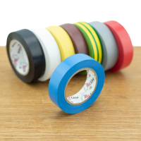 Vinyltape 15mm x 10m   set van 8 kleuren