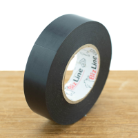 Hoogwaardige vinyltape 19mm x 20m zwart