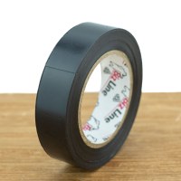 Vinyltape 15mm x 10m zwart