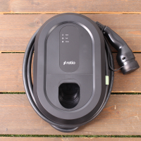 Solar Laadstation 7,5 meter vaste laadkabel 3 fase 16A   32A   Wireless Sensorbox