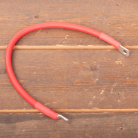 Accukabel verloop 50mm² 50cm M10 M10 Rood