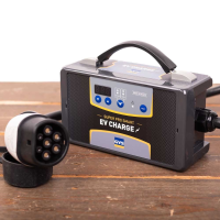 Super Pro Smart Mobiele lader type 2   tot 3 fase 32A   6 meter