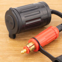 Optimate adapter kabel voor motorstekker naar auto uitgang O16