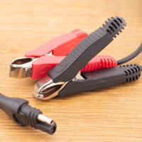 Optimate Accuklemmen met kabel en stekker SAE O14
