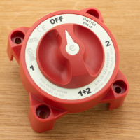 Accuschakelaar 350A 1 beide 2