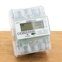 KWh meter 80A 3 fase Dinrail MID GEKEURD