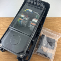 Behuizing voor Backplate van Elvi met vaste laadkabel Zwart    1 fase 32A