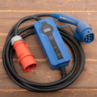 Mobiele lader type 2 naar CEE   3 fase 16A   10 meter